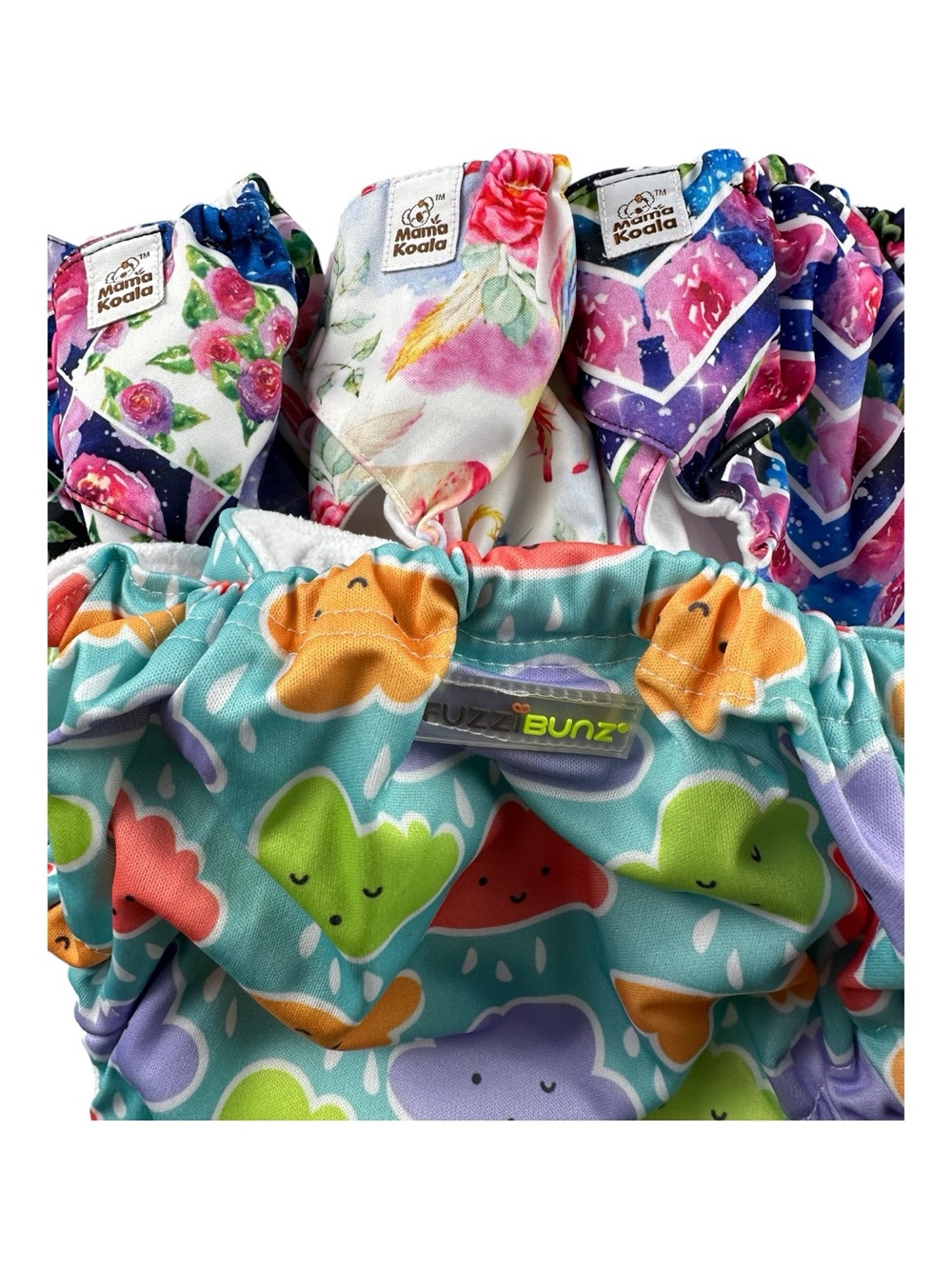 Mama Koala and Fuzzi Bunz Cloth Diaper Covers Lot of 4 - Picture 4 of 11